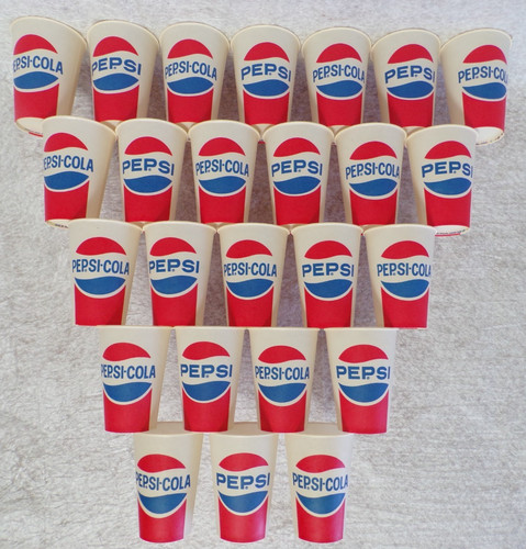 1973 pepsi cola tazze di - cola, 25