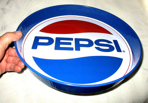 Pepsi cola vassoio rotondo - pepsi-cola,