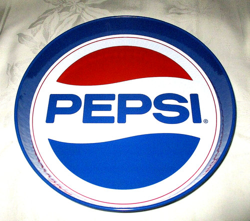 Pepsi cola vassoio rotondo - pepsi-cola,