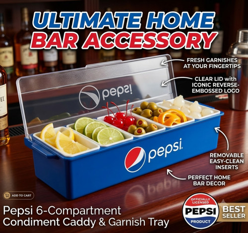Pepsi bar condimenti caddy - condimenti,